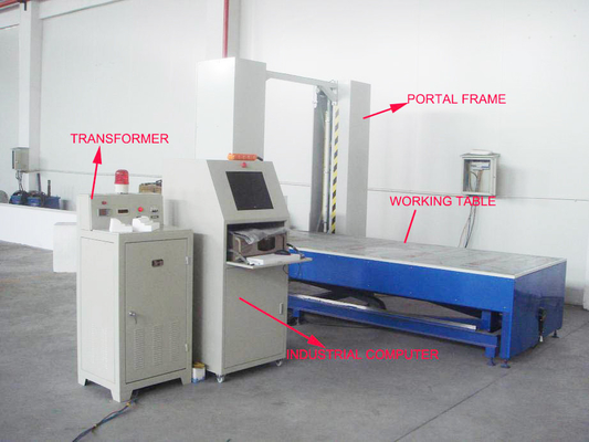 0.25 - 1.2mm Kesme Hattı ile CNC EPS Sıcak Tel Kesme Makinesi