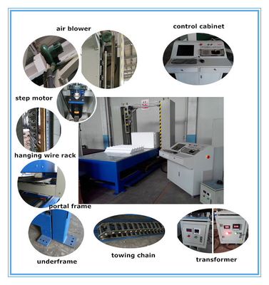 380V EPS Köpük Sıcak Tel CNC EPS Kesme Makinesi DTC-E2012