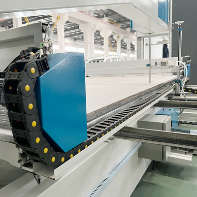 CNC Otomatik Sünger Üretim Hattı Kesme Makinesi Dikey Köpük