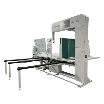 Manuel Dikey PU Köpük Kesme Makinesi 1200mm Yükseklik 1.74kw