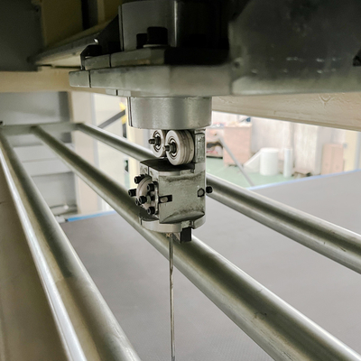5KW Otomatik Sünger Köpük Kesme Makinesi Dikey Döner Tip