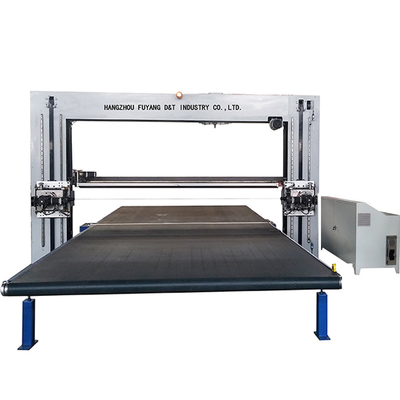 Çift Bıçaklı CNC Kontur Kesme Makinesi Titreşim Bıçağı Salınımlı PU Köpük Sünger