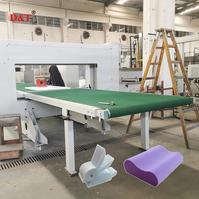 Rockwool için Tam Otomatik Kontür ve Yaprak Kesme Makinesi Mineral Yün Köpüklü Cam Polyurethane Köpük