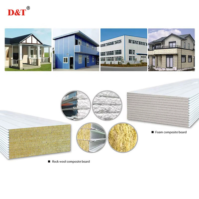 Eps Polyurethane PU köpüklü Sandviç Duvar Paneli Yapma Makinesi Sürekli PU/PUR/PIR Sandviç Paneli Üretim Hatı