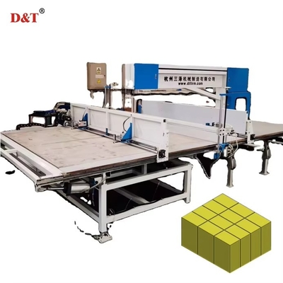 Otomatik Dikey Kesme Makinesi, EVA/incil pamuk ve İş Platformu tek damperli sünger