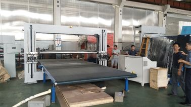 3D Şekiller kesmek için CNC Çift Bıçaklı Salınımlı Kontur Kesme Makinesi
