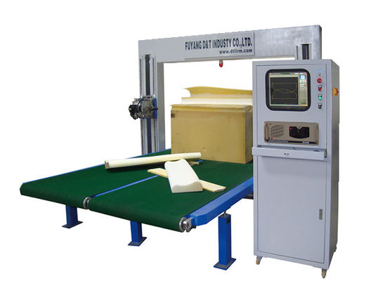 2D Şekiller İçin 6KW Esnek Poliüretan Salınımlı Bıçak Kesme Makinesi