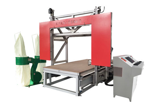 CNC Çift Telli PU Köpük Kesme Makinesi Yatay Dikey Bıçak