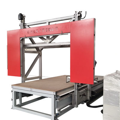 2860rpm Sert PU Hızlı Tel Kesme Makinesi Çift Bıçaklı Köpük