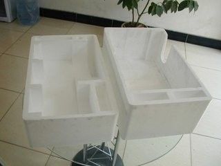 Ayarlanabilir Dikey Yerleşim EPS Otomatik Şekil Biçim Makinesi 6 kg / Döngü