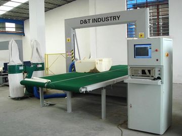 Yüksek Hassasiyetli CNC PVC / PE 2D Köpük Kesme Makinesi Enerji Tasarrufu 6m / Dak