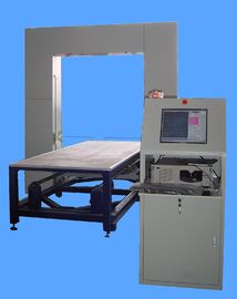 Bilgisayarlı Beş Tekerlekli PU Köpük Kesim Makinesi Kompleks Yastık Biçimi 8.5kw