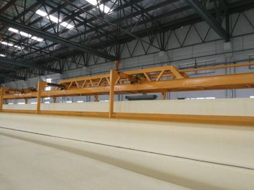 Yatay sürekli köpük makinesi üretim hattı kelepçe uzun köpük blok ünitesi