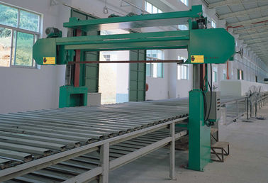Yumuşak Üretan Köpük Kauçuk için Yatay Sürekli Köpük Üretim Hattı, 130kw