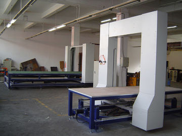 Kaya Yünü İçin Dikey Tel CNC Kontur Kesme Makinesi, Yanmaz Panel Kesme