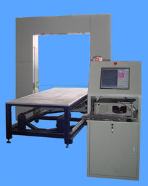 Hareketli PE / PVC CNC Kesme Çerçeveli Kontur Kesme Makinesi, EVA Köpük Kesici