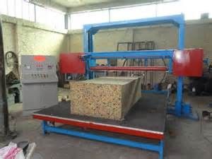 Otomatik Yatay PU / Sünger Levha Kesme Makinesi 25m / Dak