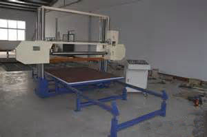 DT CNC Otomatik Horizontal Polyurethane Rebonded Köpük Kesme Makinesi