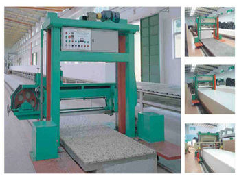 DT CNC Otomatik Horizontal Polyurethane Rebonded Köpük Kesme Makinesi