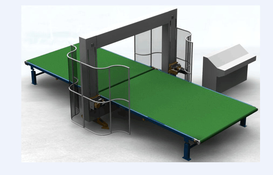 Rebound Esnek Köpük 4kw 380V 50HZ için CNC Dikey Titreşim Bıçak Kesici