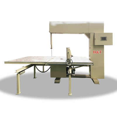 Manuel Dikey Sünger Yatak Köpük Kesme Makinesi CNC