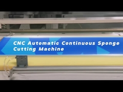 Bulaşık yıkama abrasif süngerleri için otomatik sürekli sünger freze makinesi