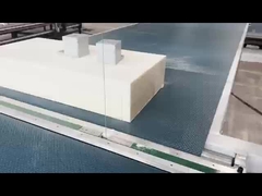 DTC-FK2012 CNC PU köpükle sünger kesme makinesi yatay ve dikey bıçak