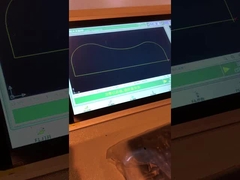 Çift Bıçaklı CNC Kontur Kesme Makinesi Titreşim Bıçağı Salınımlı PU Köpük Sünger