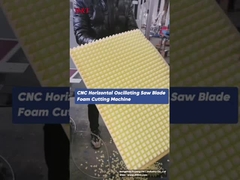Çin Üretici'nin CNC Yatay ve Dikey Oscillating Saw Blade Spon için köpük kesme makinesi
