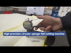 Yuvarlak PU Yuvarlak Köpük Kesme Makinesi Dijital, Yuvarlak Yatay Kesme