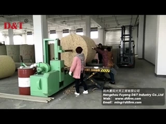 Fleksibel PU / Kwadrat köpük için Otomatik Blade Dairesi Yatay Kesiciler